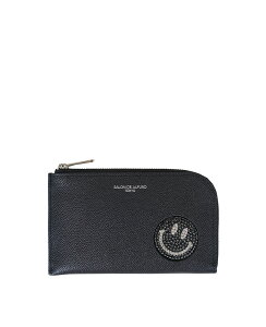 ミニ財布 レディース 本革 財布 カード入れ10枚 薄い 軽い スマイル ニコちゃん スマイリーフェイス 薄い財布 薄型財布 ブランド 可愛い おしゃれ 上質 日本製 タイムレス 上質レザー 金運 風