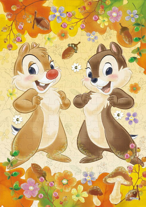 楽天市場 ジグソーパズル Chip N Dale チップ デール Autumn Feast チップ デール 108ピース ディズニー Epo 72 011 Cp Hu Cp Pz パズル デコレーション パズデコ Puzzle Decoration 布パズル ギフト プレゼント あす楽対応 森のおもちゃ屋さん