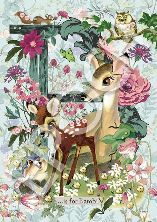楽天市場】ジグソーパズル Botanical -Bambi-(バンビ) 108ピース EPO 