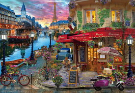ジグソーパズル 花彩るパリの街角 500ピース BEV-500S-003 パズル Puzzle ギフト 誕生日 プレゼント 誕生日プレゼント