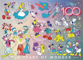 ジグソーパズル 100 YEARS OF WONDER (100イヤーズ オブ ワンダー)(オールキャラクター) 500ピース EPO-74-701 パズル デコレーション パズデコ Puzzle Decoration パズル ギフト プレゼント