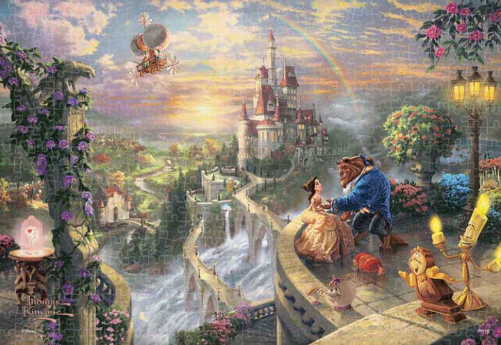 楽天市場】ジグソーパズル Beauty and Beast Falling in Love(美女と