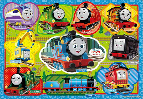 ジグソーパズル トーマス かたちあわせ(きかんしゃトーマス) 10ピース  APO-25-297  パズル Puzzle 子供用 幼児 知育玩具 知育パズル 知育 ギフト 誕生日 プレゼント 誕生日プレゼント