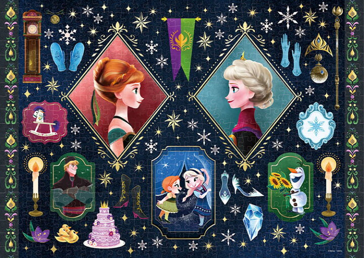 楽天市場】ジグソーパズル 大切な思い出（アナと雪の女王）(アナと雪の 