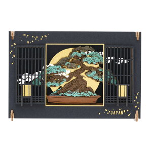 BONSAI -��- ENS-PT-WL26 �G�� PAPER THEATER �y�[�p�[ �V�A�^�[ �M�t�g �a���� �v���[���g �a�����v���[���g �N���t�g �z�r�[