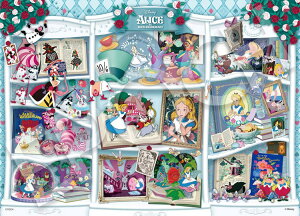 ●予約 ジグソーパズル Bookshelf/Alice in Wonderland(ブックシェルフ/ふしぎの国のアリス)(不思議の国のアリス) 500ピース EPO-74-305s パズル デコレーション パズデコ Puzzle Decoration パズル ギフト