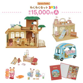 わくわくセット 2026 13637A（ラッピング対象外） 【送料無料】 ギフト 誕生日 プレゼント キッズ セット 数量限定 福袋 シルバニア