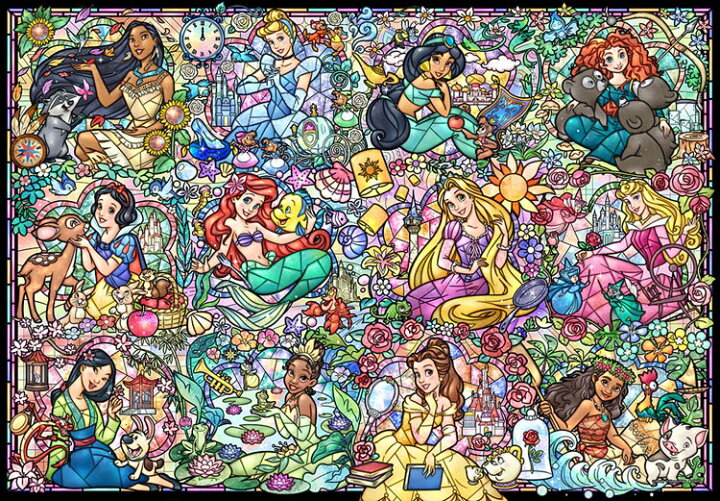 楽天市場】ジグソーパズル ディズニープリンセス コレクション 