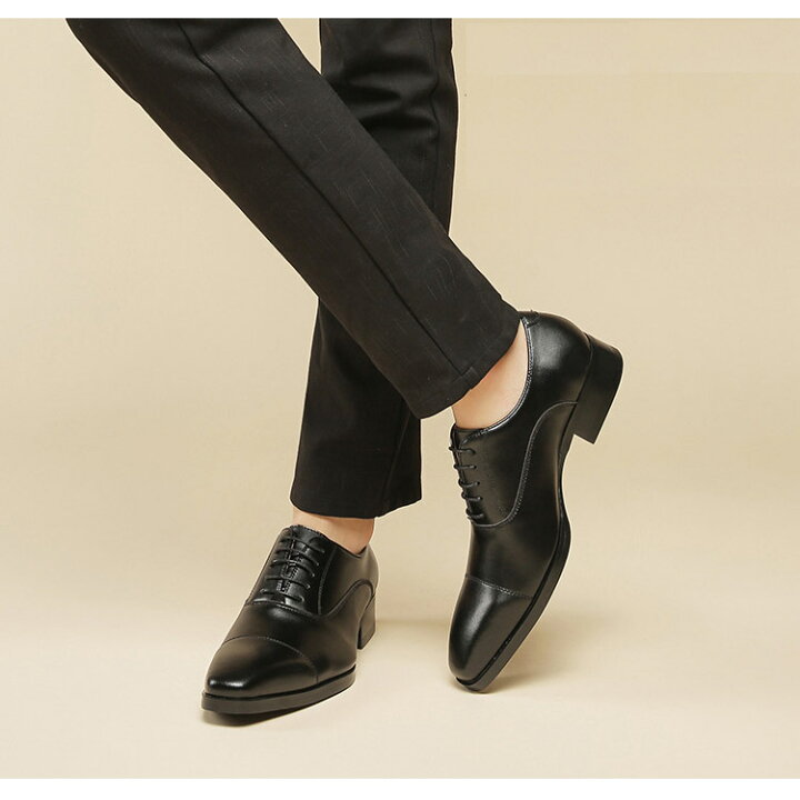 定価4割引☆【未使用新品】SRIVER メンズ 革靴 ブラック 28〜28.5㎝