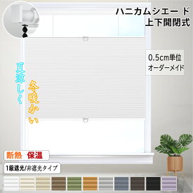 ハニカムスクリーン ハニカムシェード つっぱり式 ハニカムスクリーン コードレス ハニカムシェード オーダーサイズ無料 断熱カーテン 遮光1級 採光 洋室 和室 西日対策 省エネ