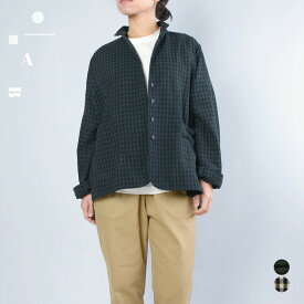 【新作 New】ギンガムシャツジャケット コットン 薄手 羽織 ブロックチェック 綿 レディース 軽めジャケット
