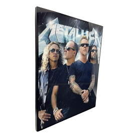 【送料無料】 メタリカ Metallica METALLICA アートパネル 壁掛け 据え置き 壁掛けフック付き アーティスト POPパネル インテリア アートフレーム ポスター cool クール 面白い かっこいい アート 雑貨 カフェ リビング 額付き 額縁 オシャレ