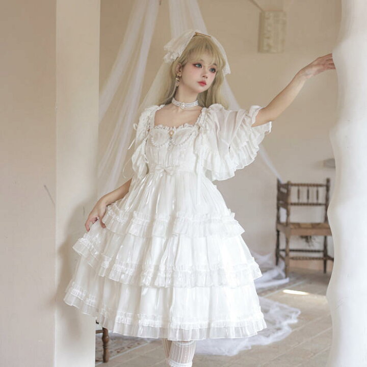 楽天市場】ロリータ Lolita ワンピース ジャンパースカート ジャンスカ  