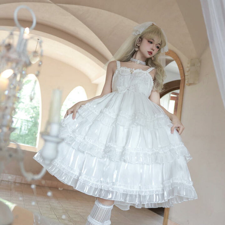 楽天市場】ロリータ Lolita ワンピース ジャンパースカート ジャンスカ 