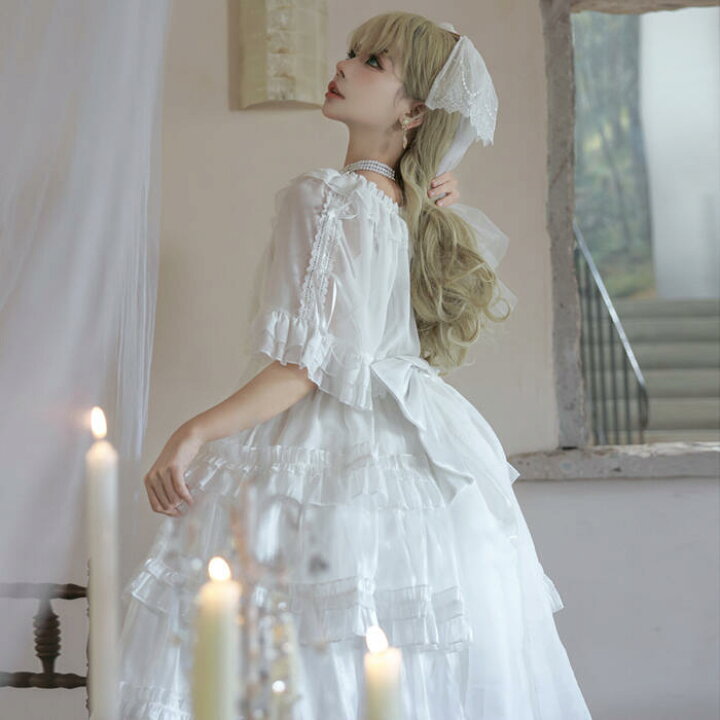 楽天市場】ロリータ Lolita ワンピース ジャンパースカート ジャンスカ 