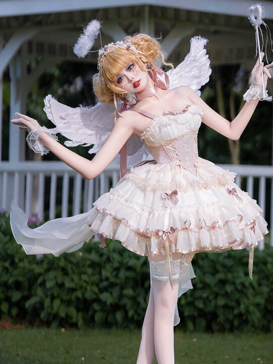 楽天市場】新作 ゆめかわいい ロリータ ドレス ミニ丈 ジャンパー 