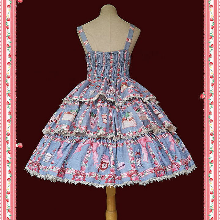 楽天市場】Lolita ロリータ ジャンパースカート ワンピース ドレス 