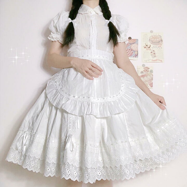 楽天市場】スカート ロリータ Lolita レディース ロリィタ 刺繍 レース  