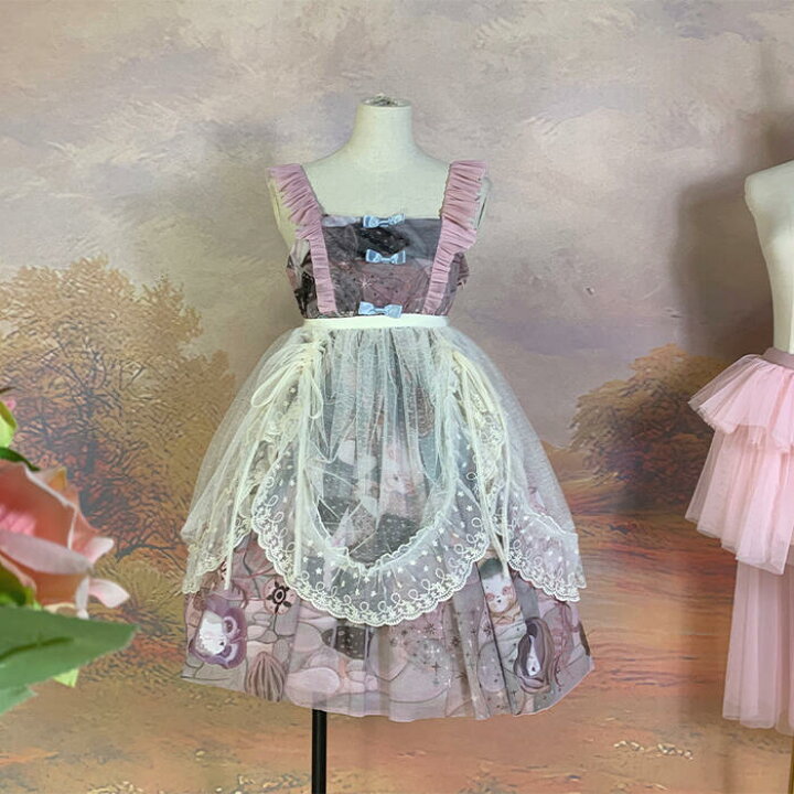 楽天市場】ロリータ Lolita オーバースカート チュールスカート 姫ロリ  