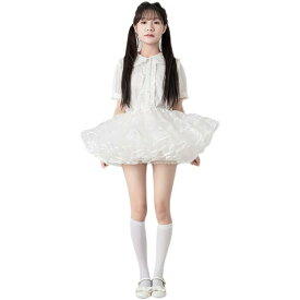 ボリューム パニエ 30cm丈 ロリータ ミニ丈 ショート丈 フリル チュチュ スカート 超ミニ ゴスロリ 甘ロリ コスプレ 文化祭 演奏会 オーガンジー 華やか ボリュームアップ メイド服 ダンス衣装 ステージ衣装 イベント 仮装 ハロウィン 白 黒 ホワイト ブラック 新入荷