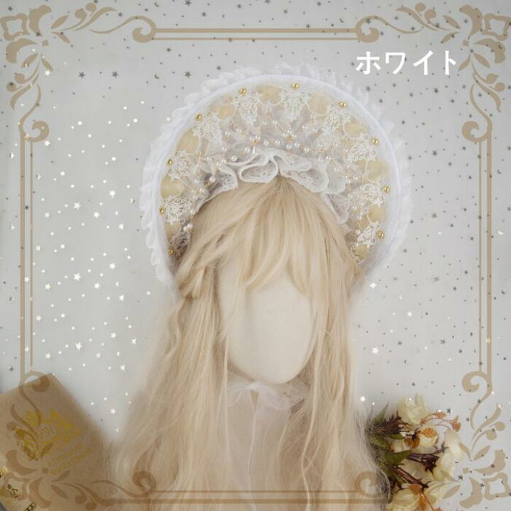 楽天市場】ロリータ ボンネット 帽子 ロリィタ ヘッドドレス 