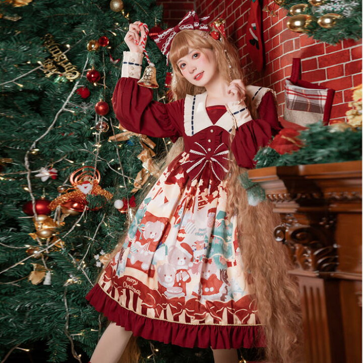 楽天市場】ロリータ Lolita ロリィタ ワンピース クリスマス 秋冬 甘  