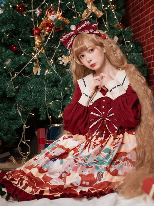 楽天市場】ロリータ Lolita ロリィタ ワンピース クリスマス 秋冬 甘  