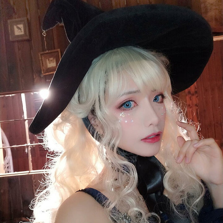 楽天市場】コスプレ とんがりハット 帽子 ゴスロリ ハロウィン 