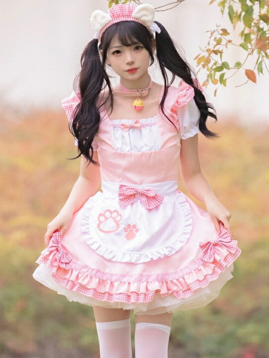 楽天市場】コスプレ 衣装 メイド服 ワンピース エプロン カチューシャ 