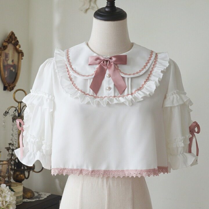 楽天市場】ロリータファッション ロリィタ ブラウス シャツ Lolita 