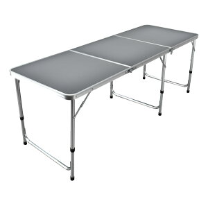 *15%OFFクーポン⇒4681円*【送料無料】アウトドアテーブル 折りたたみ レジャーテーブル キャンプテーブル ピクニックテーブル テーブル ガーデンテーブル 高さ調整 収納 軽量 コンパクト 机