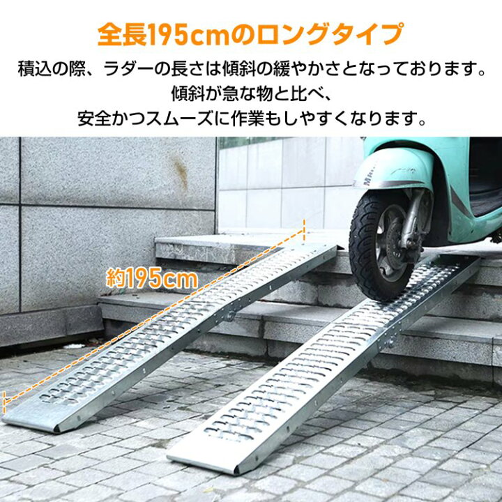 楽天市場】＼10%OFFクーポン／【送料無料】ラダーレール 2台セット 