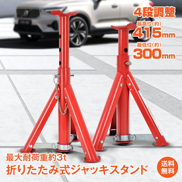 5月1日迄2割引中！軽トラキッチンカー用固定ジャッキ