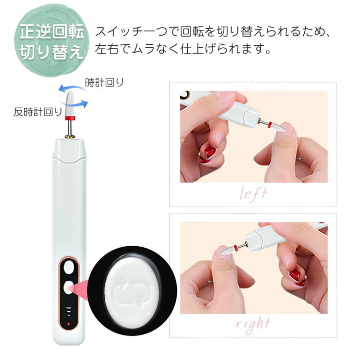 楽天市場】＼9/15限定15%offクーポン／【1年保証】ネイルマシン ネイル  