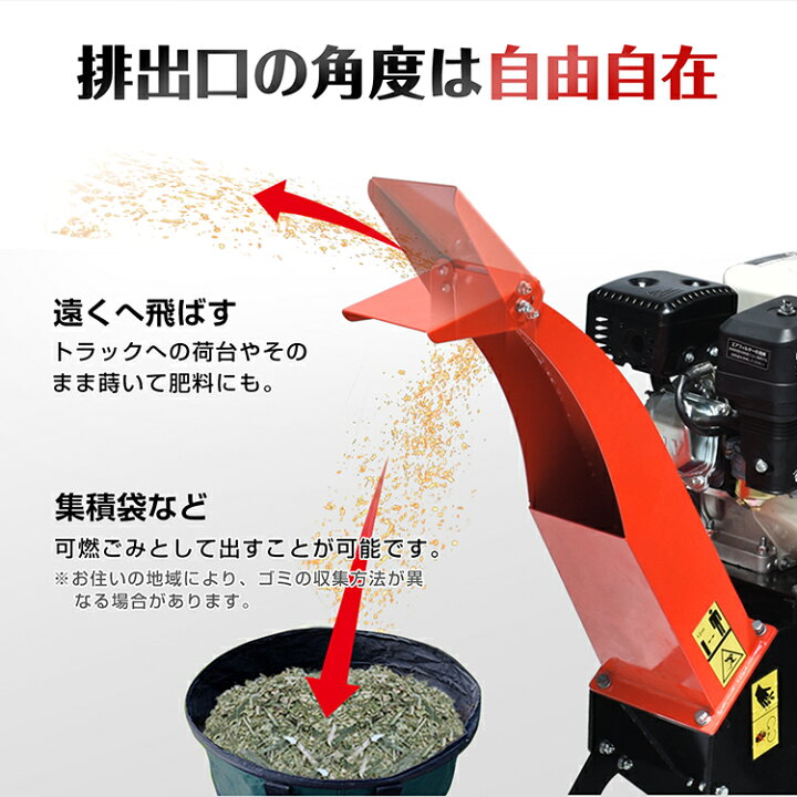 楽天市場】＼最大90%OFFcp／【送料無料】強力 エンジン式 粉砕機 最大 