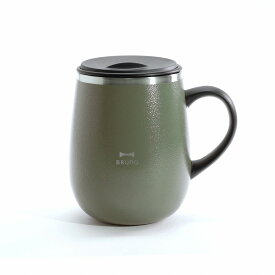 【無料名入】 ブルーノ ステンレスマグ 蓋付き マグカップ BRUNO BHK263 蓋つき ステンレス マグ tall 460ml BHK263-BLGR BHK263-KH BHK263-TOR BHK263-IV