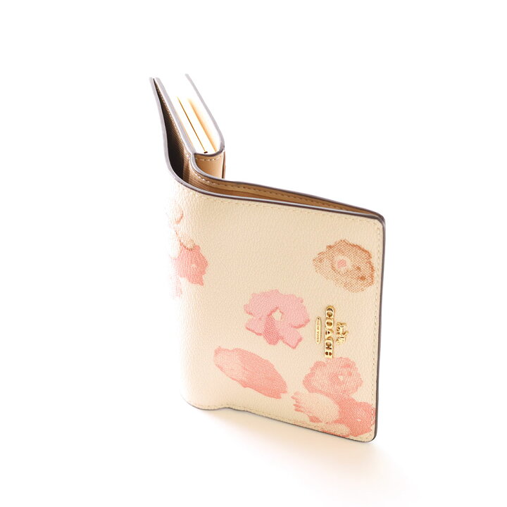 楽天市場】コーチ 財布 花柄 coach CR794 二つ折り がま口財布 
