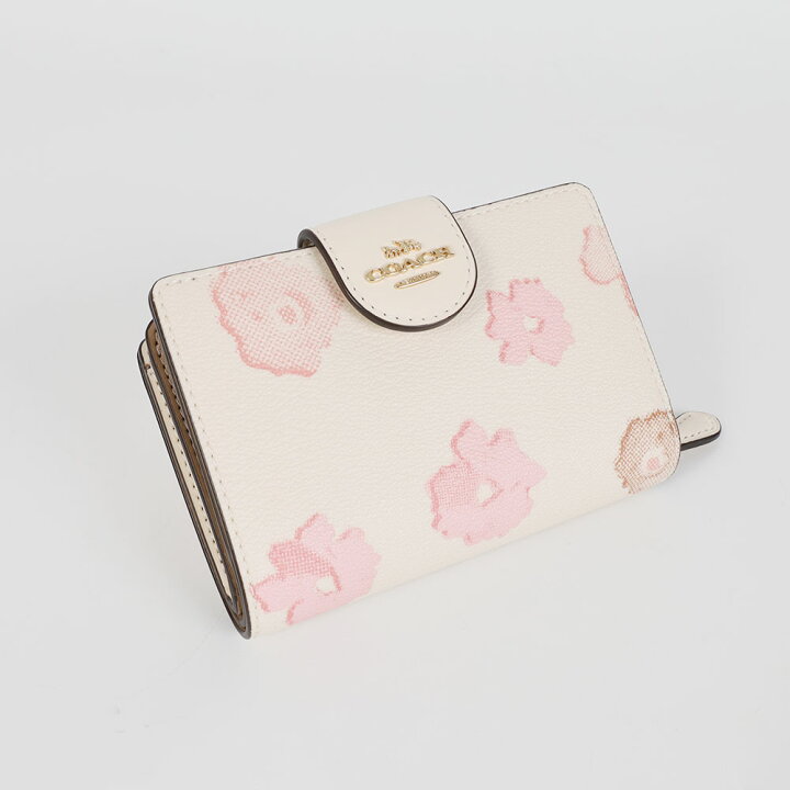 楽天市場】コーチ 財布 花柄 二つ折り レディース COACH スナップ 