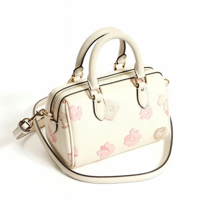 楽天市場】COACH CR649 IMCAH ミニ ローアン クロスボディ フローラル 