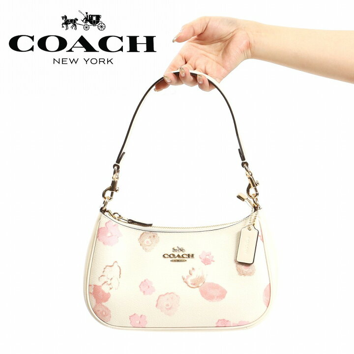 楽天市場】COACH CR746 IMCAH テリ ショルダー バッグ フローラル 