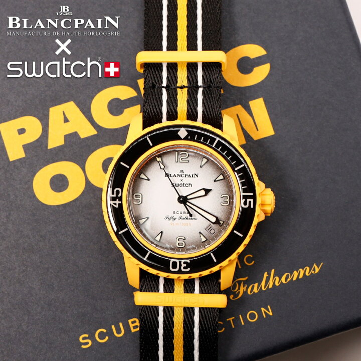 楽天市場】スウォッチ ブランパン 正規品 Pacific Ocean(太平洋) 箱  