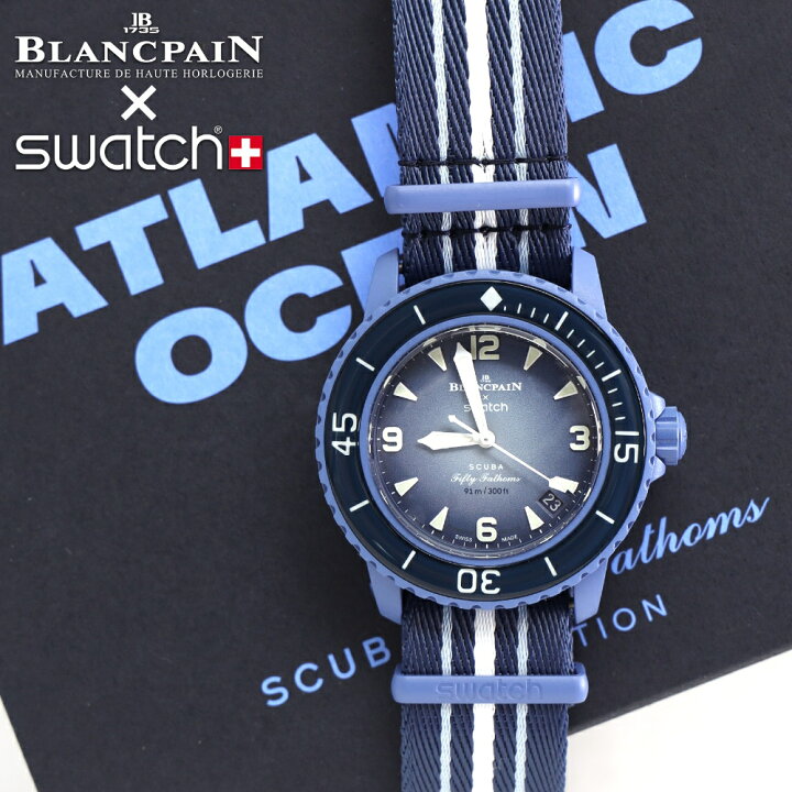 楽天市場】スウォッチ ブランパン 正規品 Atlantic Ocean 大西洋 箱  