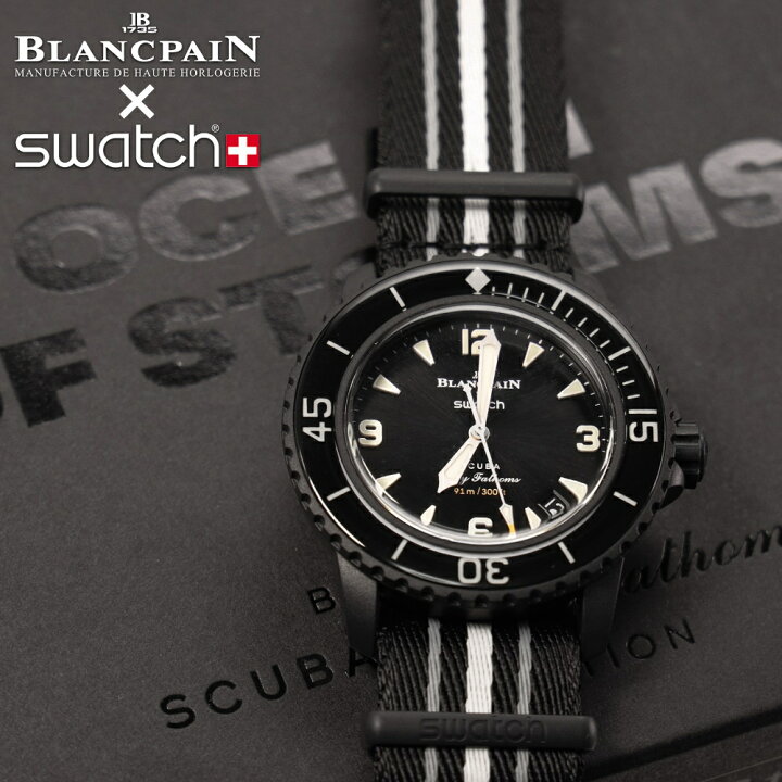 楽天市場】スウォッチ ブランパン 正規品 Ocean of Storms 嵐の大洋 箱  