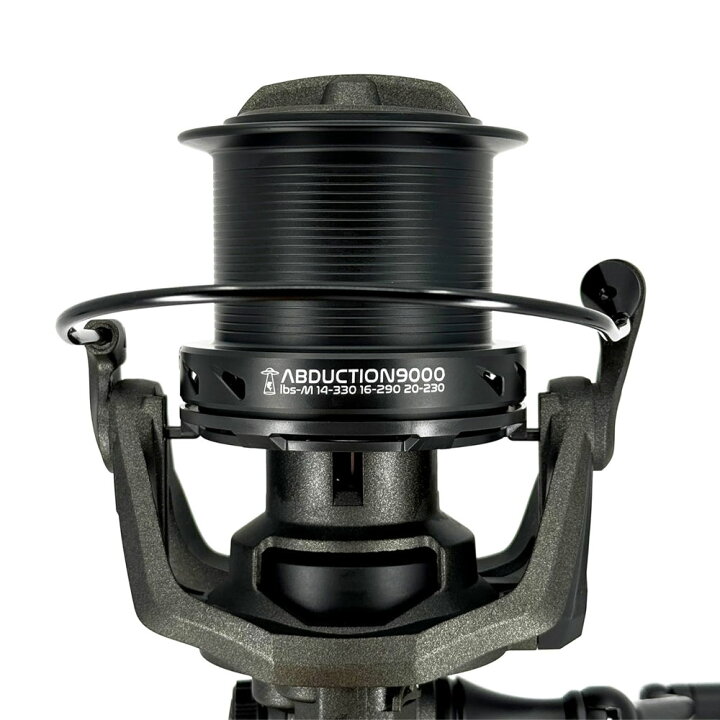 楽天市場】CarpQuest スピニング ビッグピットリール ABDUCTION9000 