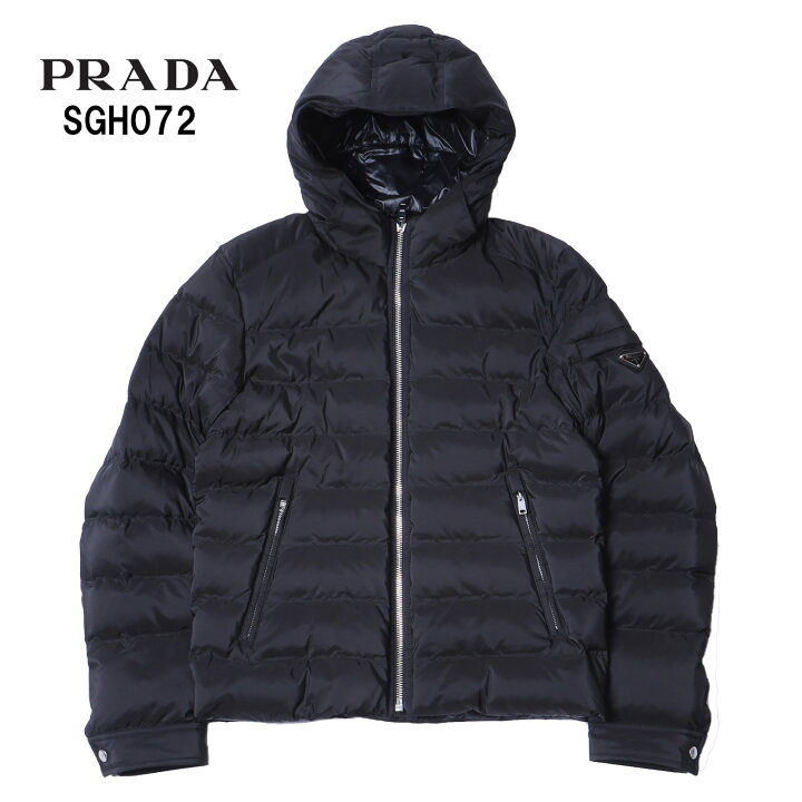 楽天市場】【新品 本物】 PRADA ダウンジャケット PIUMINO SGH072 M L  