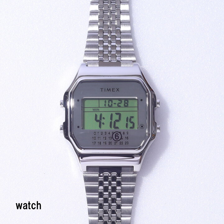 楽天市場】【残り3点】 Timex × MM6 T80 デジタルウォッチ S33YW0002 