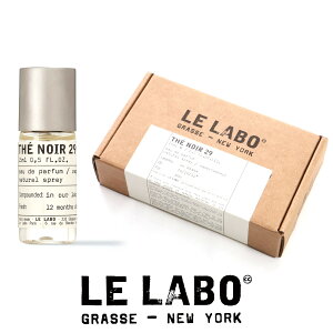 �y�V���b�p�[�t�� �������K�i�z LE LABO NOIR 29 15ml �����{ LE LABO ���� �u�����h �I�[�h�p���t�@�� �t���O�����X �p���t�@�� �����Y ���f�B�[�X ���j�Z�b�N�X