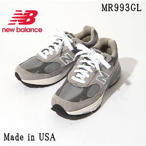 y823:59܂œXőP20{Iz yTCYۏؕtz NEW BALANCE j[oX Made in USA MR993GL Xj[J[ uh  v[g Mtg