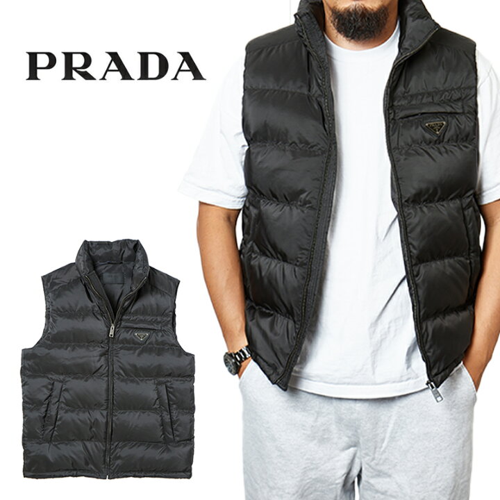 楽天市場】【48(M-Lサイズ)】 PRADA ダウンベスト SGJ191 メンズ 