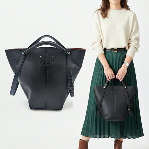 �y���b�s���O�Ή��\ ���K�i�z maison margiela ���]���}���W�F�� �h���T�[�W�� �~�f�B�A�� SB1WD0039 BLACK �o�b�O �u���b�N ��e�� �u�����h �V�����_�[�o�b�O ���U�[ ��